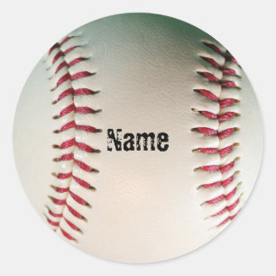 Baseball   classic round sticker