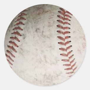 Baseball Classic Round Sticker