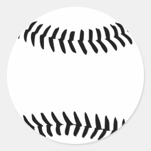 Baseball Classic Round Sticker