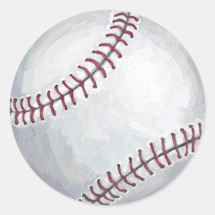 Baseball Classic Round Sticker