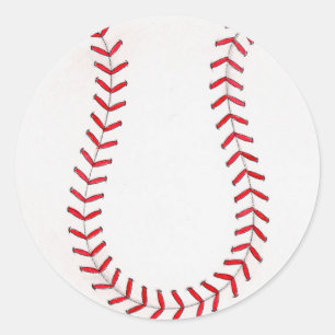 Baseball Classic Round Sticker