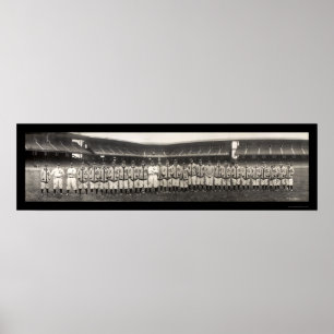 Baseball Cleveland Photo 1910 Poster