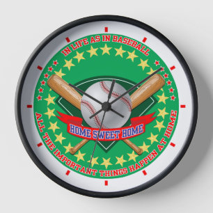 Baseball Clock