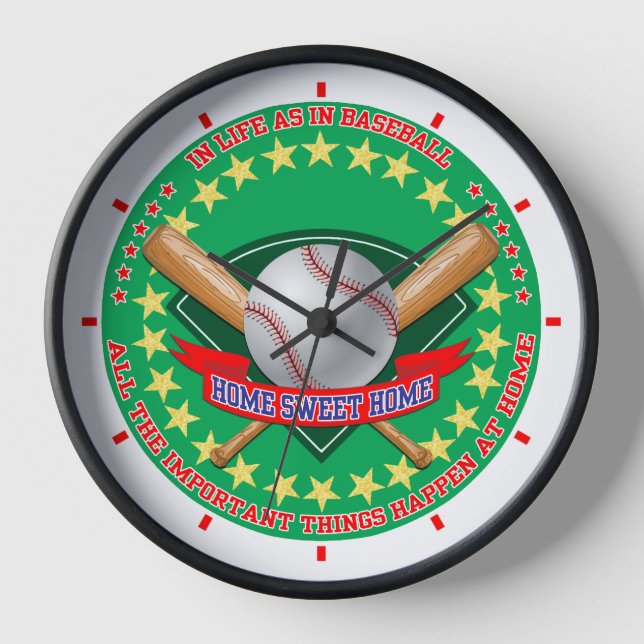 Baseball Clock (Front)