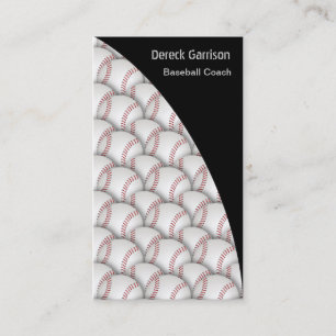 Baseball  Coach Business Card