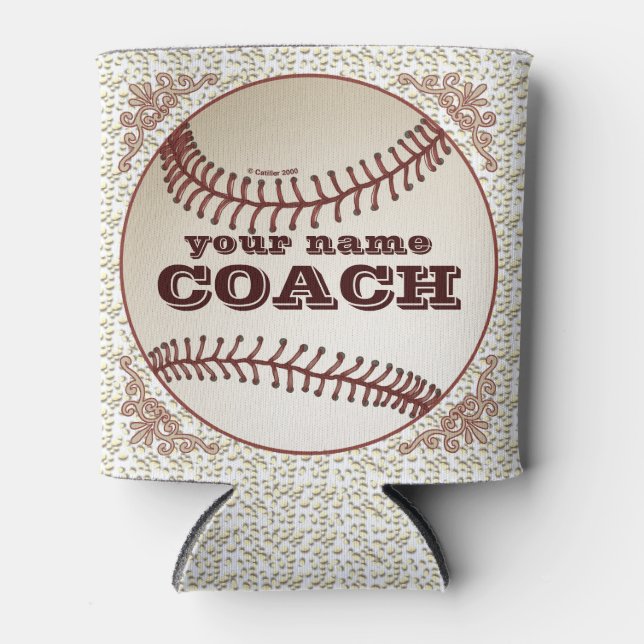 Baseball Coach can cooler  (Front)