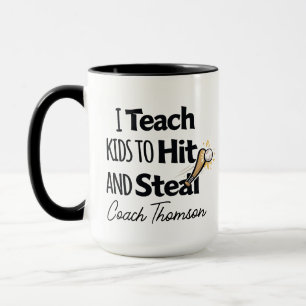 Baseball Coach Coffee Mug, Gift For Baseball Coach Mug