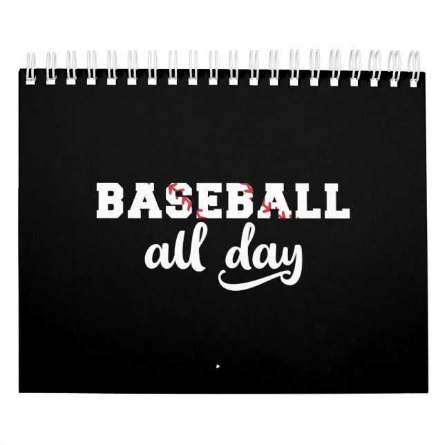 Baseball Coach Ideas Calendar (Cover)
