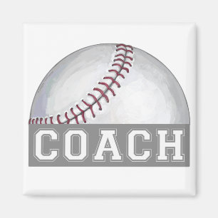 Baseball Coach Magnet