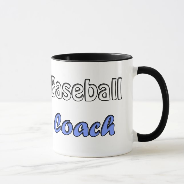 Baseball Coach Mug (Right)