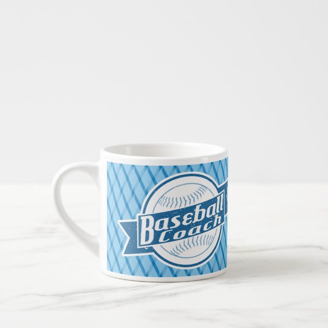Baseball Coach Mug Cup (Left)