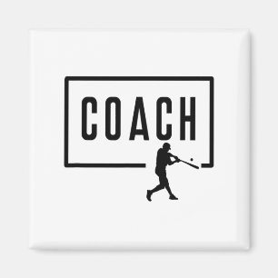 Baseball Coach Team Middle High School College Coa Magnet