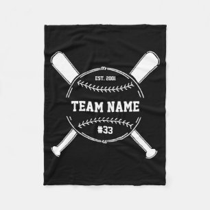 Baseball Coach Thank You Team End Of Season Gift T Fleece Blanket