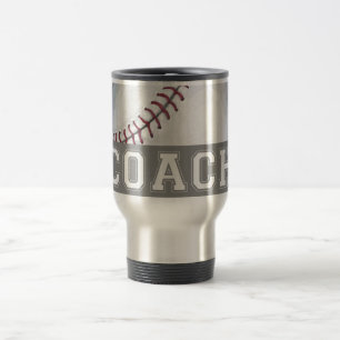Baseball Coach Travel Mug