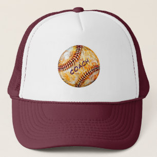 Baseball Coach Trucker Hat