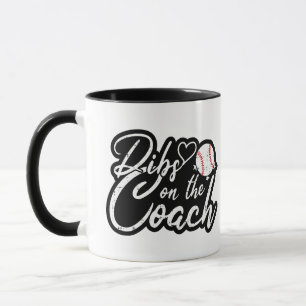 Baseball Coach Wife Dibs on the Coach Mug