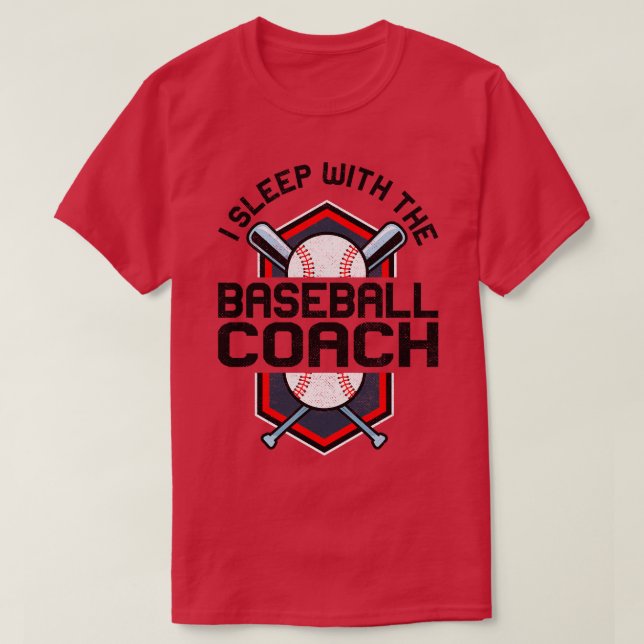 Baseball Coach Wife Professional Mum Instructor    T-Shirt (Design Front)
