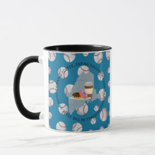Baseball, coffee and doughnuts in Maine Mug