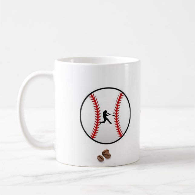  baseball coffee mug (Left)