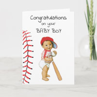 Baseball Congratulations on your Baby Boy