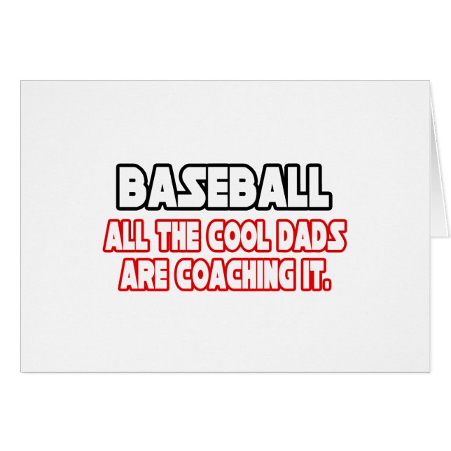 Baseball...Cool Dads (Front Horizontal)