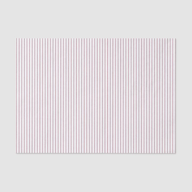 Baseball Coord Stripes Red 02-TISSUE WRAP PAPER (Front)