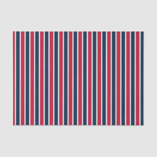 Baseball Coord Stripes RWB 01-TISSUE WRAPING PAPER