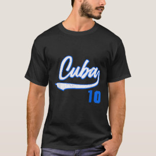 Baseball Cuba 10 Remera T-Shirt