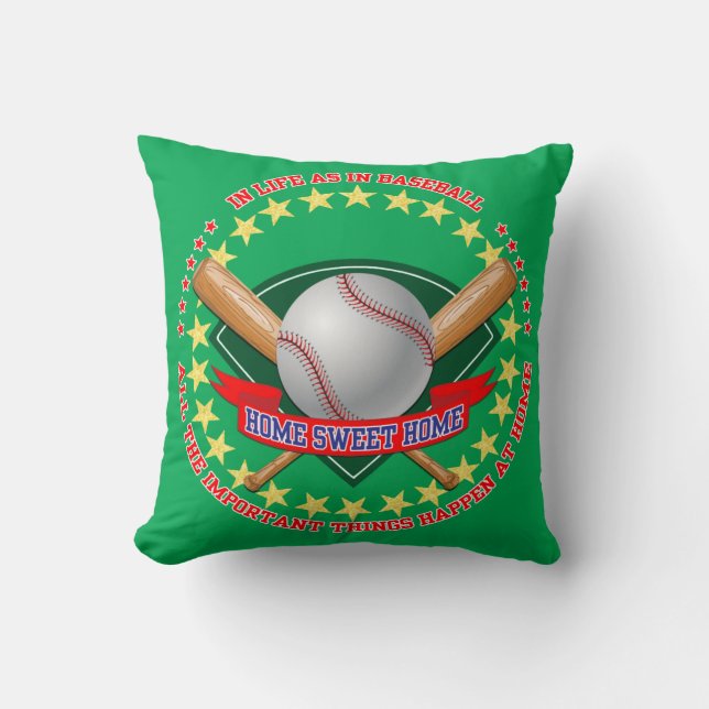 Baseball Cushion (Front)