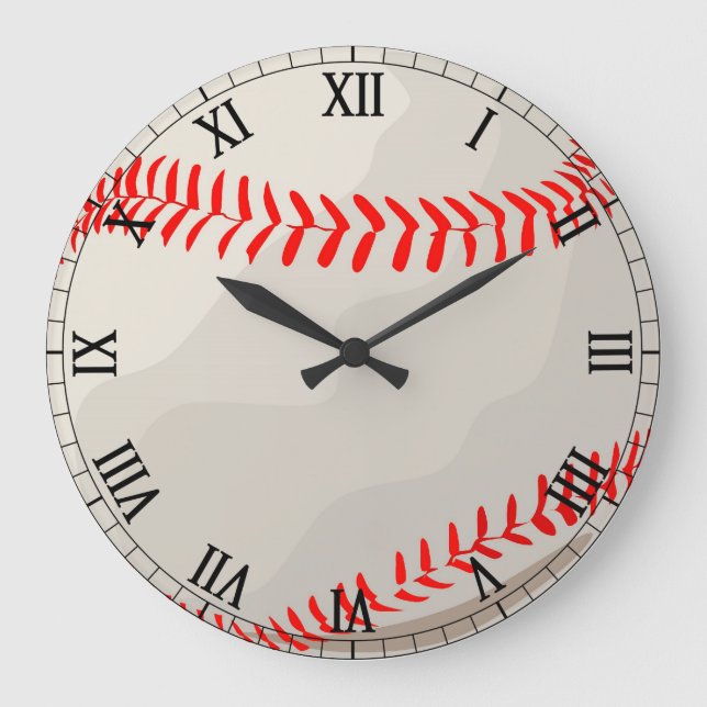 Baseball - Custom Clock (Front)