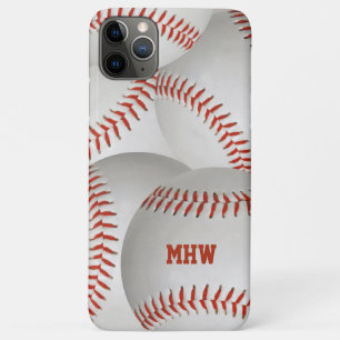 Baseball custom monogram phone cases