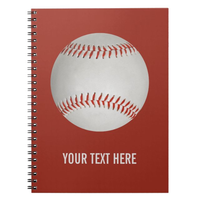 Baseball custom notebook (Front)