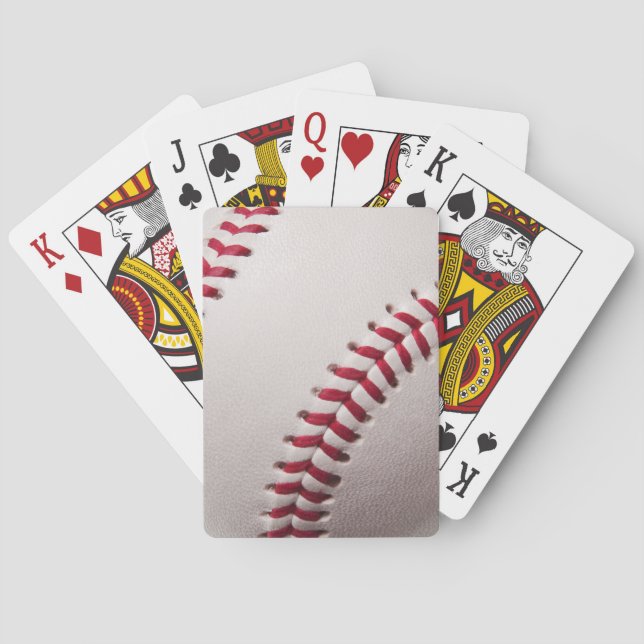 Baseball - Customised Playing Cards (Back)