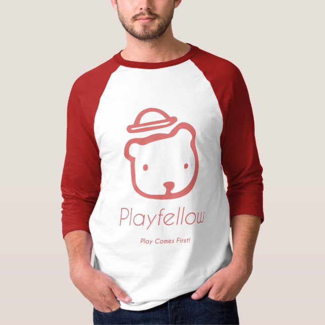 Baseball Cut Playfellow Tee (Front)