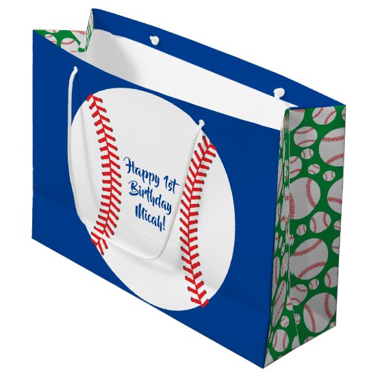 Baseball Gift Bags Zazzle.co.uk