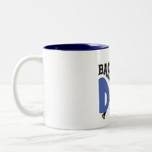 BASEBALL DAD 2024 Two-Tone COFFEE MUG
