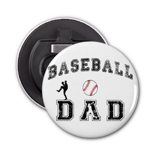 Baseball Dad Bottle Opener (Front)