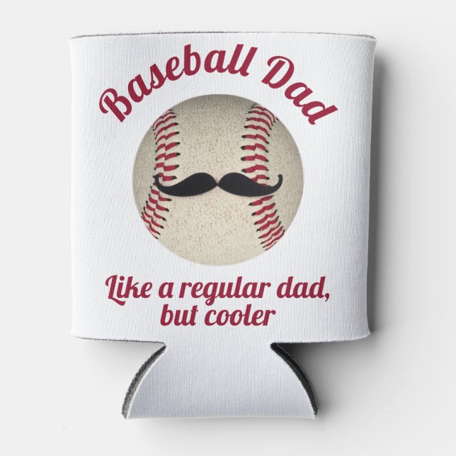 Baseball Dad Can Cooler (Front)