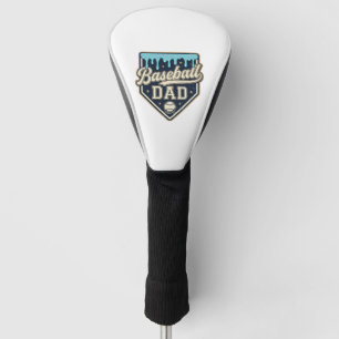 Baseball Dad Drippy Home Plate Vintage Vector Desi Golf Head Cover
