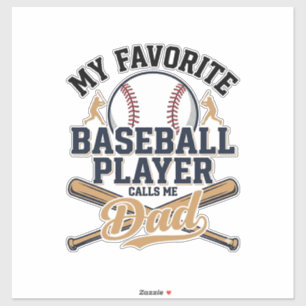 Baseball Dad Favorite Player Vintage Shirt Design_