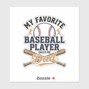 Baseball Dad Favourite Player Vintage Shirt Design