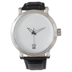 Baseball Dad Favourite Player Vintage Vector Desig Watch