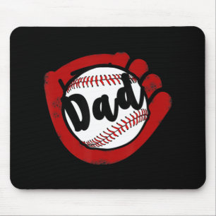 Baseball Dad for Baseball Softball Mum Mouse Mat