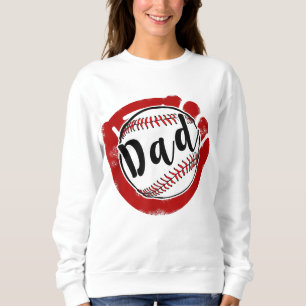 Baseball Dad for Baseball Softball Mum Sweatshirt