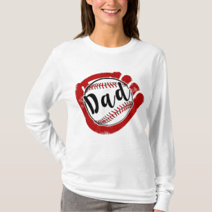 Baseball Dad for Baseball Softball Mum T-Shirt