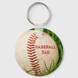 Baseball Dad Keychain