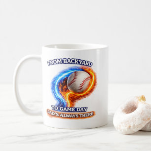 Baseball Dad Mug – From Backyard to Game Day Dad’s