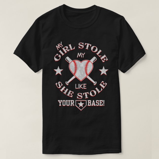 Baseball Dad T-Shirt (Design Front)