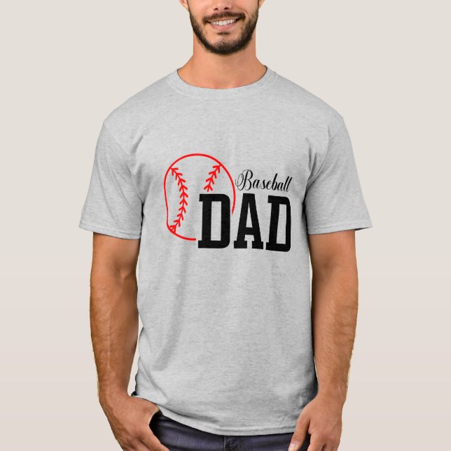 Baseball Dad T-Shirt (Front)