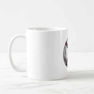 Baseball Dad Vintage Engraving Graphic T-Shirt_1 Coffee Mug